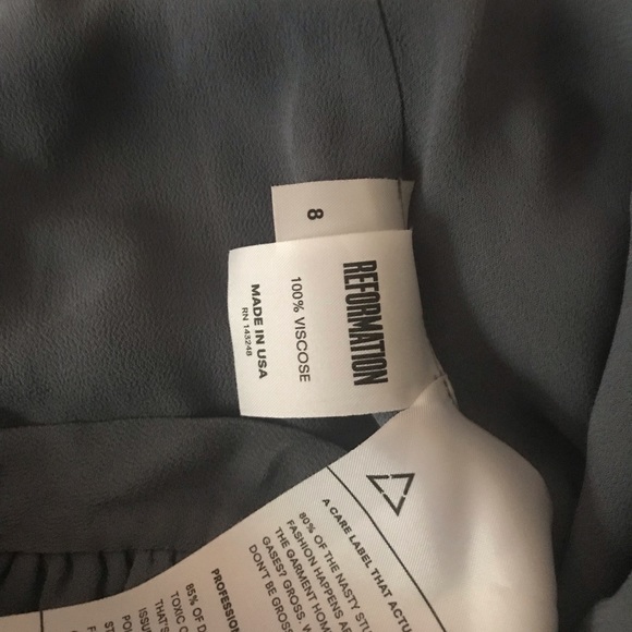 Reformation Bridesmaid dress in stone - Picture 5 of 5